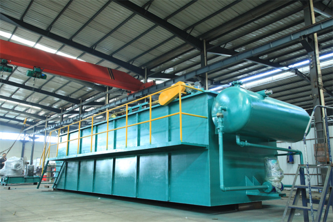氣浮機(jī)污水處理設(shè)備構(gòu)造及應(yīng)用